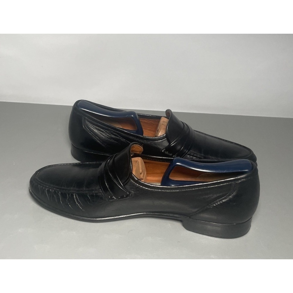 Allen Edmonds Women's Size 9.5 Black Leather Loafers - Picture 2 of 10